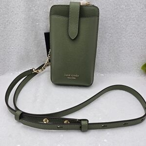 Kate Spade New York Leather Morgan North South Phone Crossbody